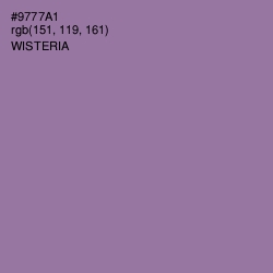 #9777A1 - Wisteria Color Image