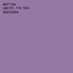 #9777A4 - Wisteria Color Image