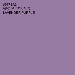 #977BA2 - Lavender Purple Color Image