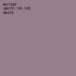 #977E8F - Mountbatten Pink Color Image