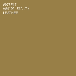 #977F47 - Leather Color Image