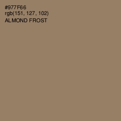 #977F66 - Almond Frost Color Image