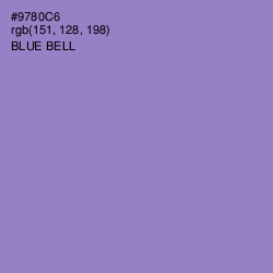 #9780C6 - Blue Bell Color Image