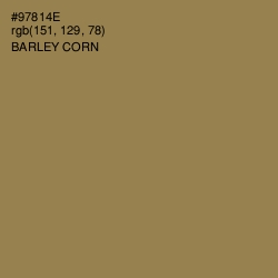 #97814E - Barley Corn Color Image