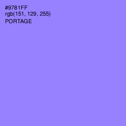 #9781FF - Portage Color Image