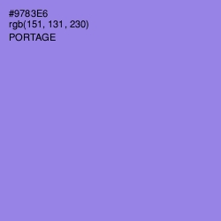 #9783E6 - Portage Color Image