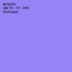 #9783F6 - Portage Color Image