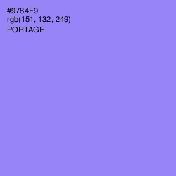 #9784F9 - Portage Color Image