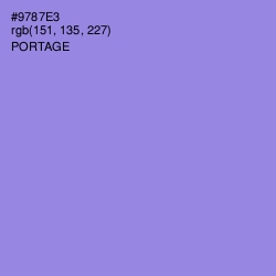 #9787E3 - Portage Color Image