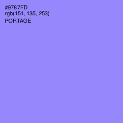 #9787FD - Portage Color Image