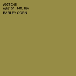 #978C45 - Barley Corn Color Image