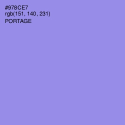 #978CE7 - Portage Color Image