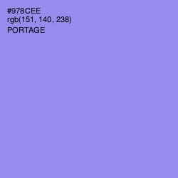 #978CEE - Portage Color Image