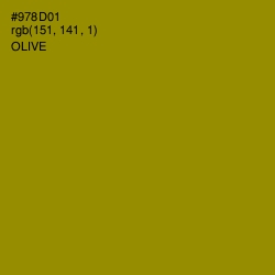 #978D01 - Olive Color Image