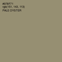 #978F71 - Pale Oyster Color Image