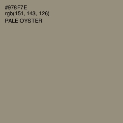 #978F7E - Pale Oyster Color Image