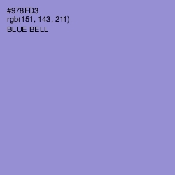 #978FD3 - Blue Bell Color Image