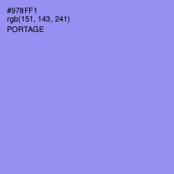 #978FF1 - Portage Color Image