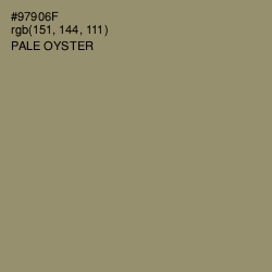 #97906F - Pale Oyster Color Image