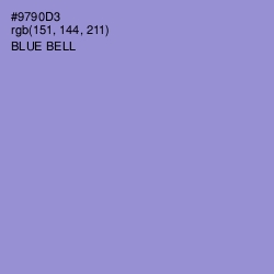 #9790D3 - Blue Bell Color Image