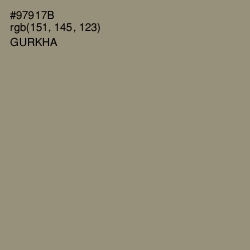#97917B - Gurkha Color Image