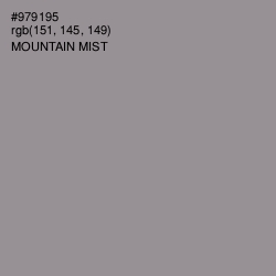 #979195 - Mountain Mist Color Image