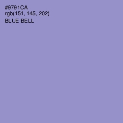 #9791CA - Blue Bell Color Image