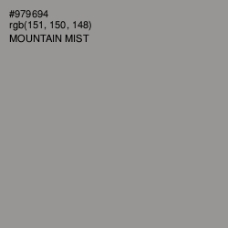 #979694 - Mountain Mist Color Image