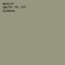 #97977F - Gurkha Color Image