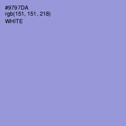 #9797DA - Blue Bell Color Image