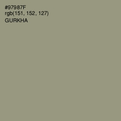 #97987F - Gurkha Color Image