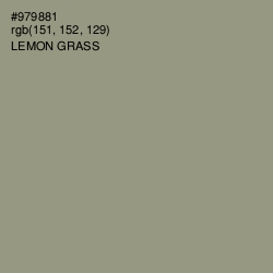 #979881 - Lemon Grass Color Image