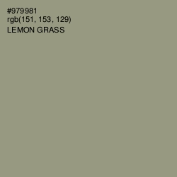 #979981 - Lemon Grass Color Image