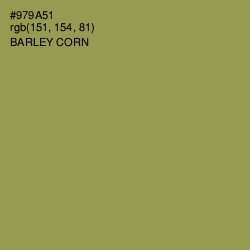 #979A51 - Barley Corn Color Image