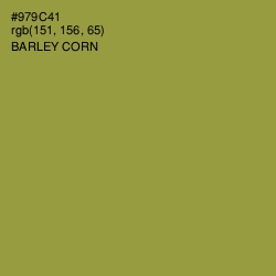 #979C41 - Barley Corn Color Image