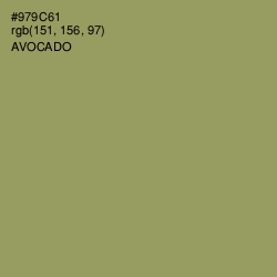 #979C61 - Avocado Color Image