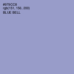 #979CC8 - Blue Bell Color Image