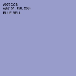 #979CCB - Blue Bell Color Image