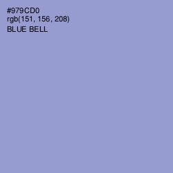 #979CD0 - Blue Bell Color Image