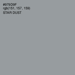 #979D9F - Star Dust Color Image