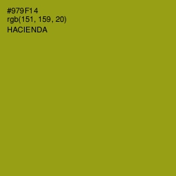 #979F14 - Hacienda Color Image