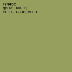 #979F5C - Chelsea Cucumber Color Image