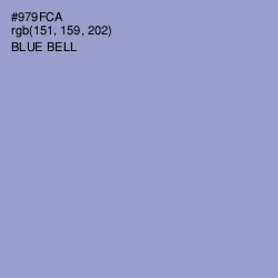 #979FCA - Blue Bell Color Image