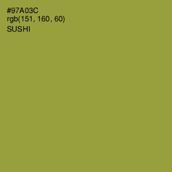 #97A03C - Sushi Color Image