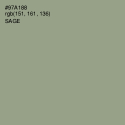 #97A188 - Sage Color Image