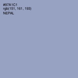 #97A1C1 - Nepal Color Image