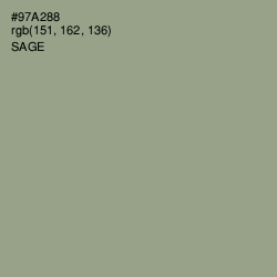 #97A288 - Sage Color Image
