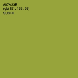 #97A33B - Sushi Color Image