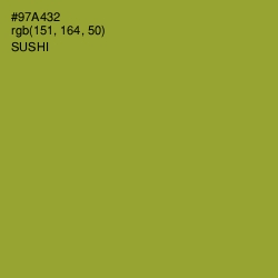 #97A432 - Sushi Color Image