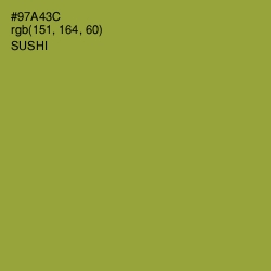 #97A43C - Sushi Color Image